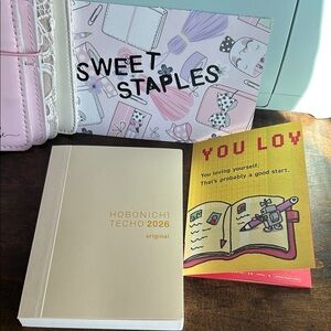 A6 Hobonichi Techo 2026 Original Planner - Cream small